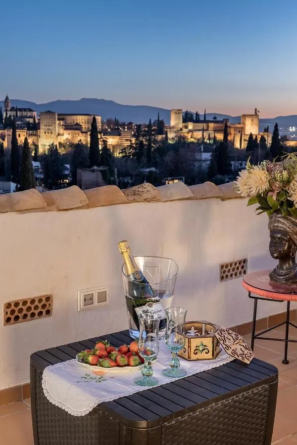 Luxury Alhambra Penthouse Collection Sacromonte Villa Granada 0*,