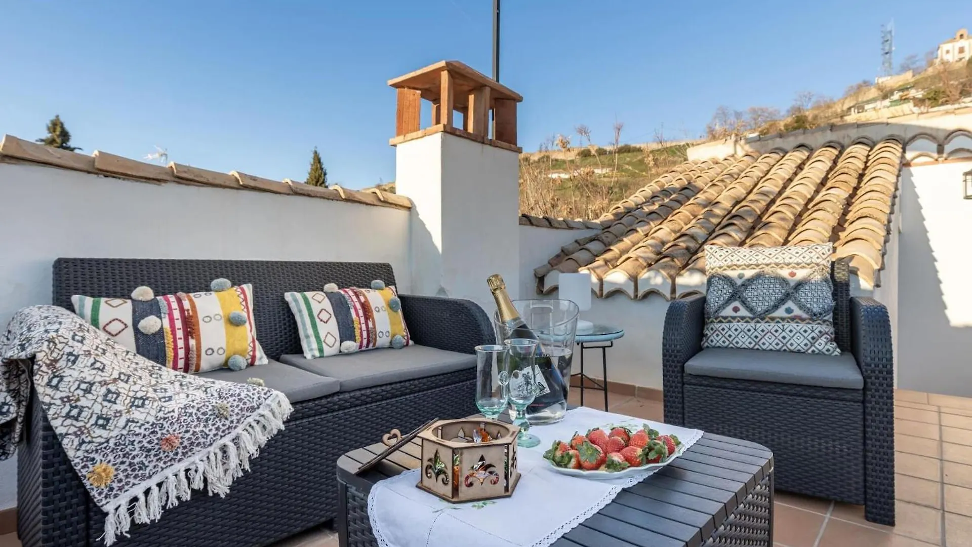 Luxury Alhambra Penthouse Collection Sacromonte Villa Granada Holiday home