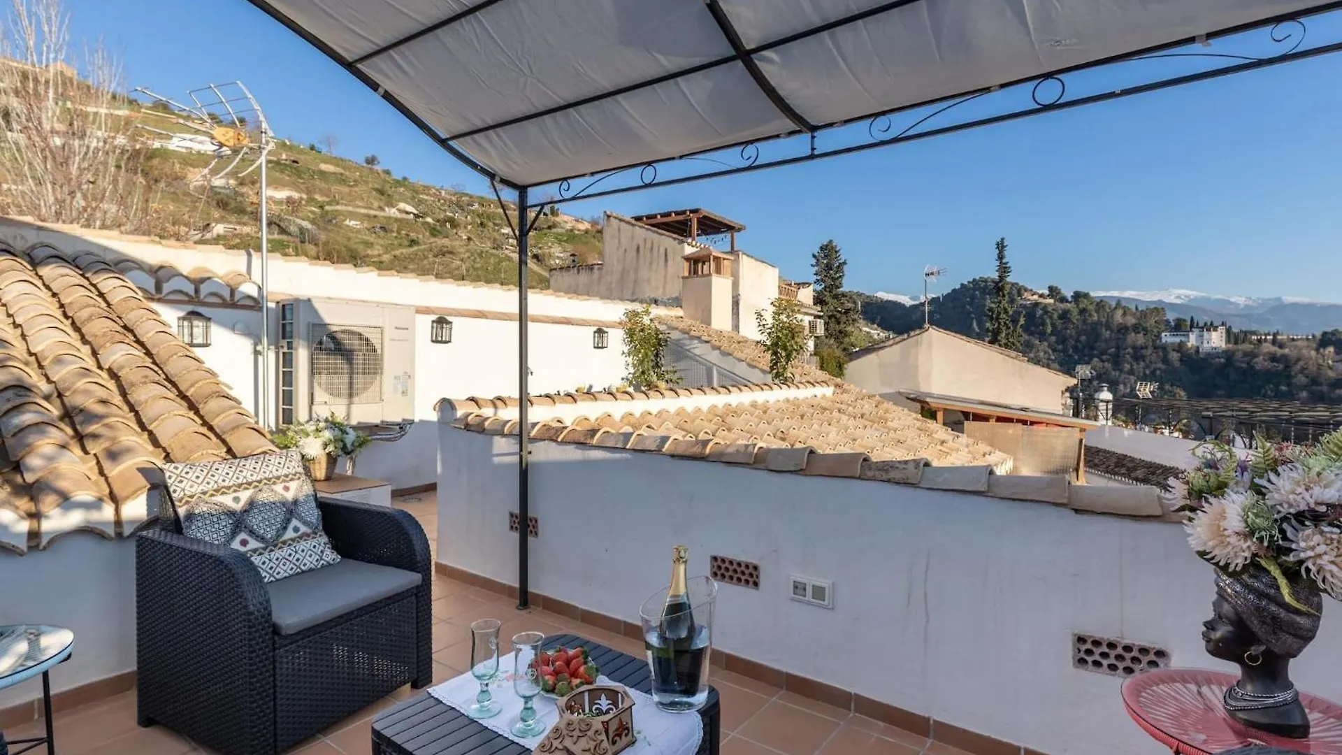 Luxury Alhambra Penthouse Collection Sacromonte Villa Granada
